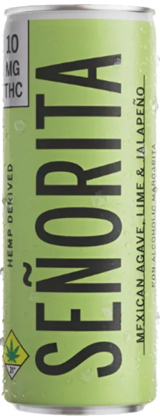 Señorita THC Margarita Lime Jalapeño spirit image