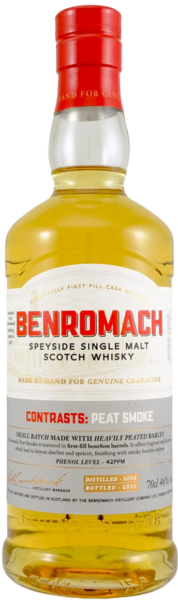 Benromach Contrasts Peat Smoke 2009 spirit image