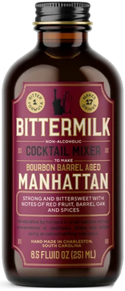 Bittermilk Bourbon Barrel Aged Manhattan spirit image