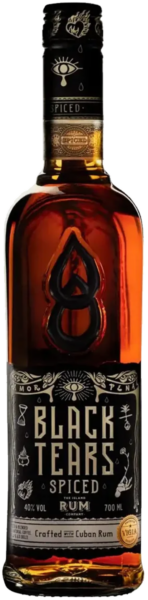 Black Tears Spiced Rum spirit image