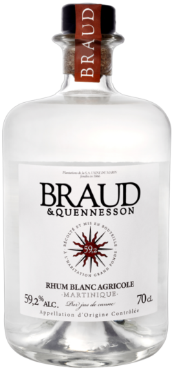 Braud & Quennesson Rhum Blanc Agricole 59.2 spirit image