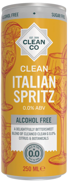 CleanCo Clean Italian Spritz 0.0% ABV spirit image