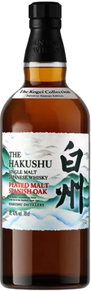 Hakushu Japanese Single Malt Whisky Peated Malt Spanish Oak spirit image