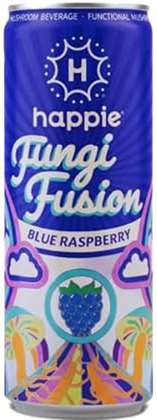 Happie Fungi Fusion Blue Raspberry spirit image