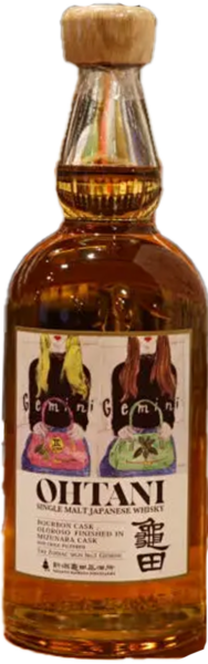 Niigata Kameda Distillery Ohtani Zodiac Series No.03 ‘Gemini’ Single Malt Japanese Whisky spirit image