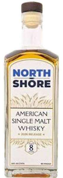 North Shore American Single Malt Whisky 8 Year spirit image