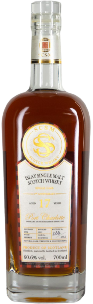 SCSM Scotch Islay Single Malt Single Cask 19 Years Port Charlotte spirit image
