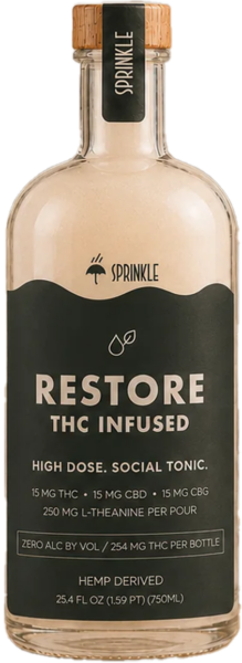 Sprinkle Restore 15mg THC Social Tonic spirit image