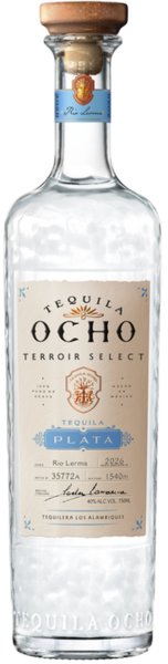 Tequila Ocho Terroir Select Plata Rio Lerma 2026 spirit image