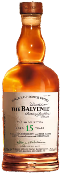 The Balvenie 1931 Collection 15 Years spirit image