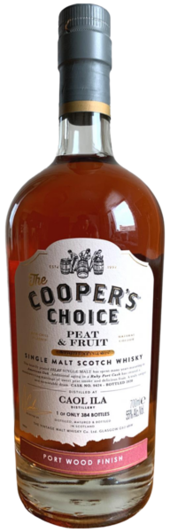 The Cooper’s Choice Peat & Fruit Scotch Caol Ila Port Wood Finish spirit image