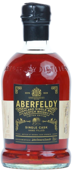 Aberfeldy Highland Single Malt Scotch Single Cask Hand Filled spirit image