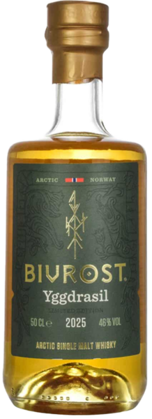 Bivrost Yggdrasil Limited Edition 2025 Arctic Single Malt Whisky spirit image