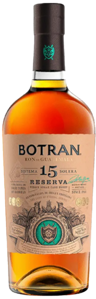Botran Ron de Guatemala Sistema Solera 15 Reserva spirit image
