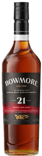 Bowmore 21 Sherry Oak Cask spirit image