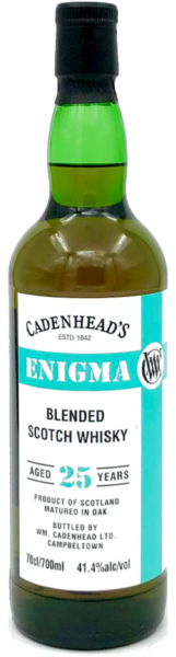 Cadenhead’s Enigma Blended Scotch 25 Years spirit image