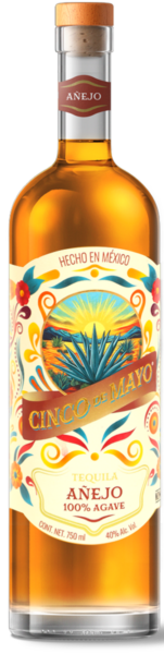 Cinco De Mayo Tequila Añejo spirit image