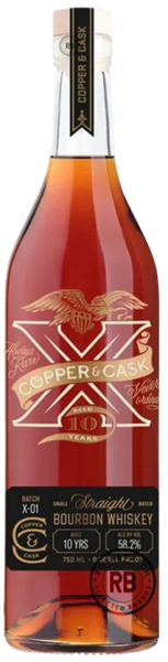 Copper & Cask X Straight Bourbon 10 Years spirit image