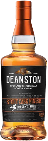 Deanston Dragon’s Milk Highland Single Malt Scotch Whisky Stout Cask Finish spirit image