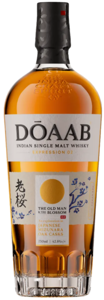 DŌAAB Indian Single Malt Whisky Expression 02: The Old Man & The Blossom spirit image