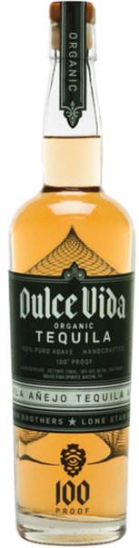 Dulce Vida Organic Lonestar Edition Anejo 100 Proof Tequila spirit image