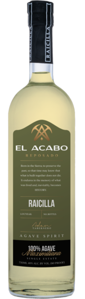 El Acabo Reposado Raicilla spirit image