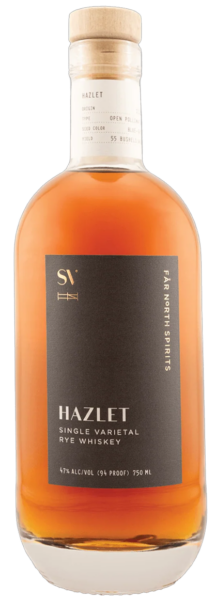 Far North Spirits Hazlet Single Varietal Straight Rye spirit image