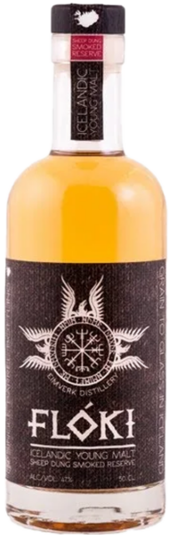 Flóki Icelandic Single Malt Whisky Sheep Dung Smoked Reserve spirit image