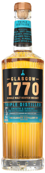 Glasgow 1770 Triple Distilled Single Malt Scotch spirit image