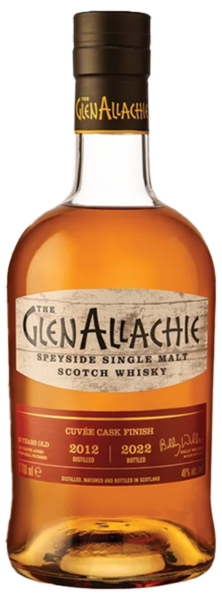 GlenAllachie Speyside Single Malt Whisky Wine Series Cuvée Cask Finish spirit image