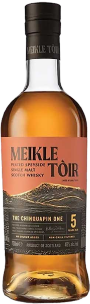 Meikle Tòir Peated Speyside Single Malt Scotch The Chinquapin One 5 Years spirit image