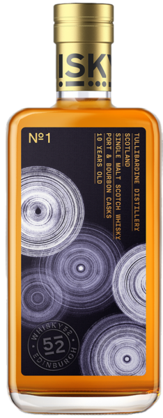 Tullibardine Distillery No 1 Single Malt Scotch Port and Bourbon Casks 10 Years spirit image