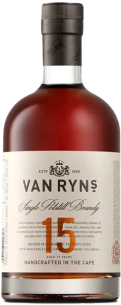 Van Ryn’s Single Pot Still Brandy 15 Years spirit image