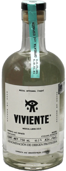 Viviente Mezcal Cupreata and Espadín spirit image