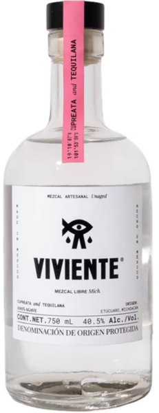 Viviente Mezcal Cupreata and Tequilana spirit image