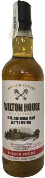 Wilton House Highland Single Malt Scotch spirit image