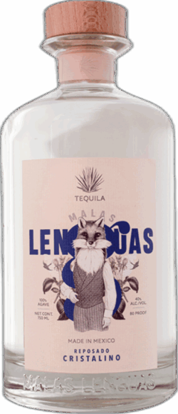 Malas Lenguas Tequila Reposado Cristalino spirit image