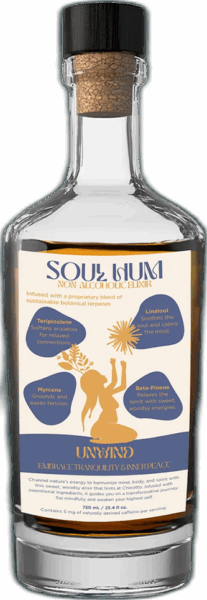 Soul Hum Unwind Non-Alcoholic Elixir spirit image