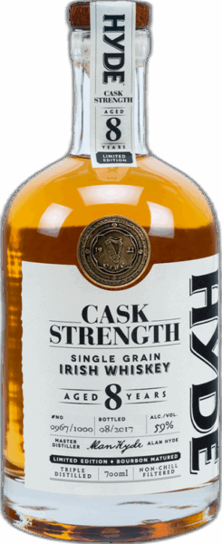 Hyde Cask Strength Single Grain Irish Whiskey 8 Years spirit image
