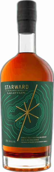 Starward Single Malt Finished in Lagavulin Peated Scotch Barrels spirit image