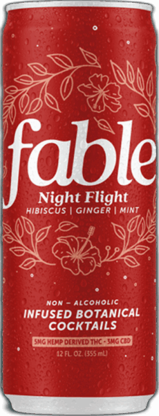 Fable Night Flight Non-Alcoholic Infused Botanical Cocktail spirit image