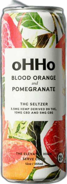 oHHo Blood Orange and Pomegranate Seltzer spirit image