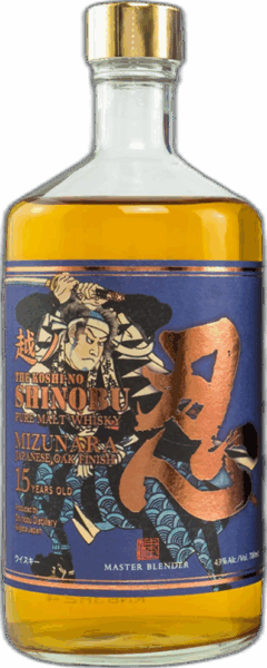 The Shinobu Koshi-No 15 Years Old Pure Malt Whisky Mizunara Finish spirit image