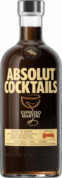 Absolut Cocktails Espresso Martini spirit image