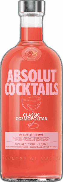 Absolut Cocktails Classic Cosmopolitan spirit image