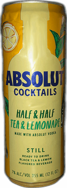 Absolut Cocktails Half & Half Tea & Lemonade spirit image