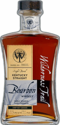 Wilderness Trail Single Barrel Bourbon Family Reserve Cask Strength Bayouside Select spirit image