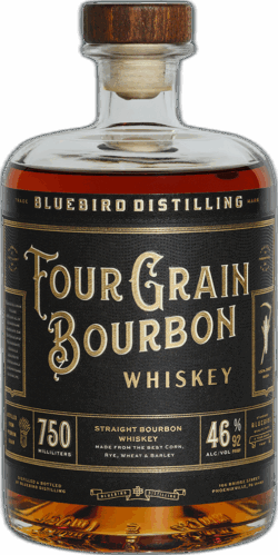 Bluebird Distilling Four Grain Bourbon spirit image