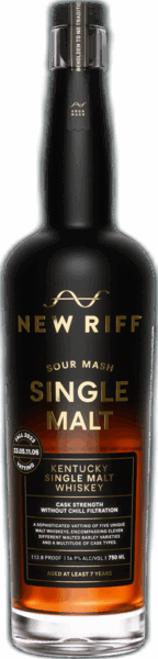 New Riff Sour Mash Single Malt Whiskey spirit image