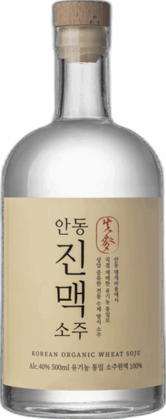 Jinmaek Korean Organic Wheat Soju spirit image